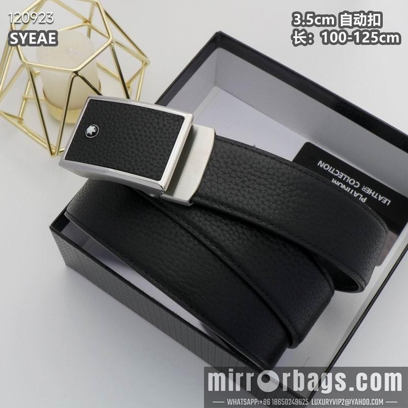 Montblanc belt 自动扣 35mmX100-125cm 8L072010