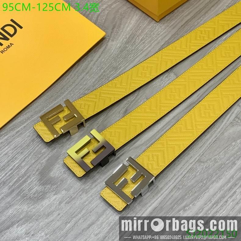 Fendi Belt 34mmX95-125cm 7D01
