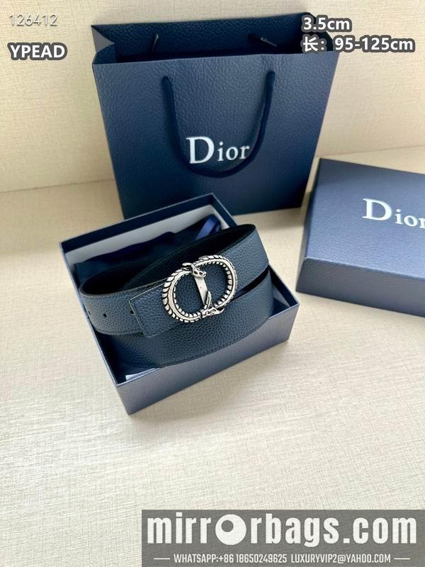 Dior belt 35mmX95-125cm 8L20