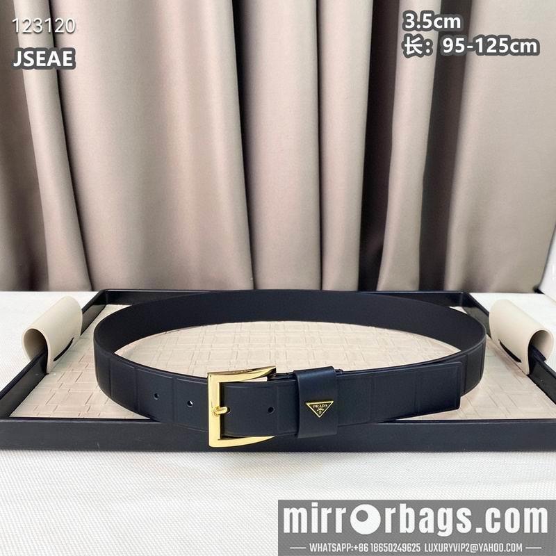 Prada belt 35mmX95-125cm 8L46