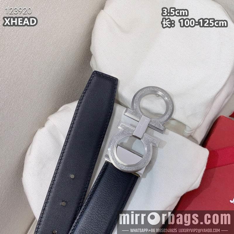 Ferragamo belt 35mmX100-125cm 8L38