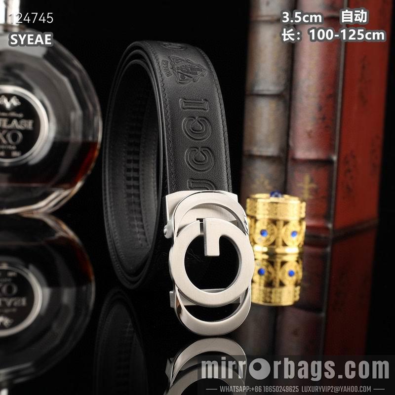 Gucci belt 35mmX100-125cm 8L29