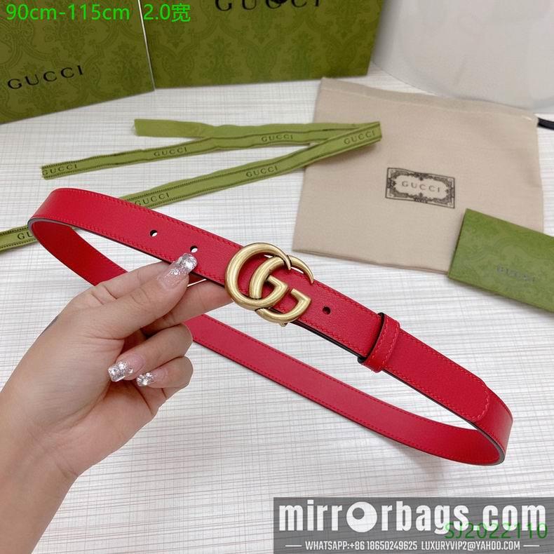 Gucci Belt 20mmX90-115cm 7D02