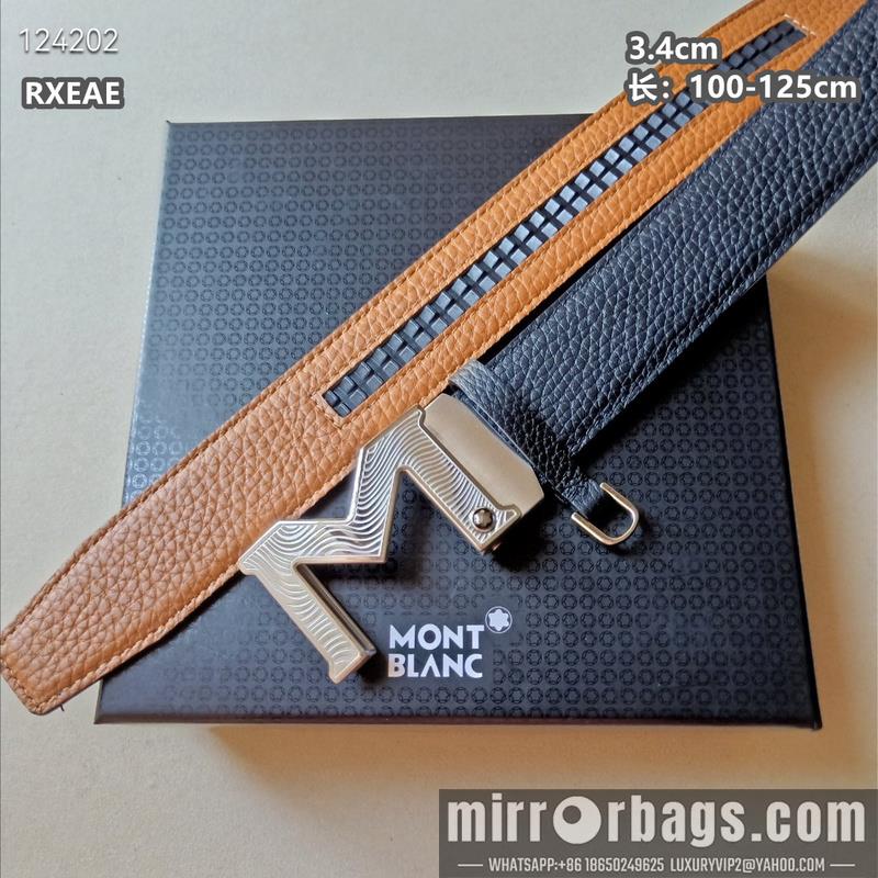 Montlanc belt 34mmX100-125cm 8L13