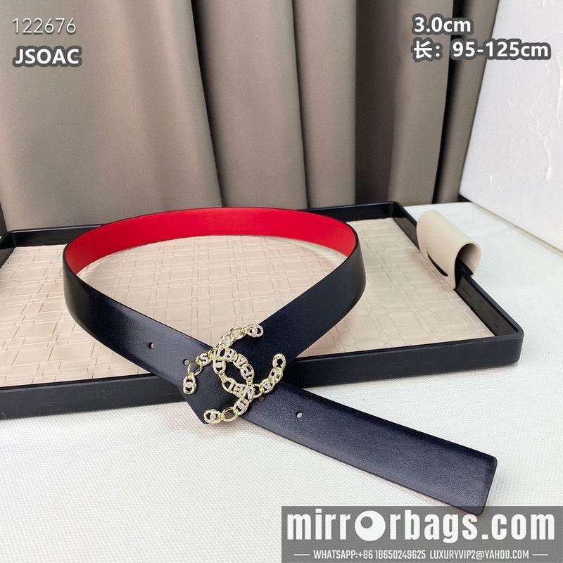 Chanel belt 30mmX95-125cm 8L28