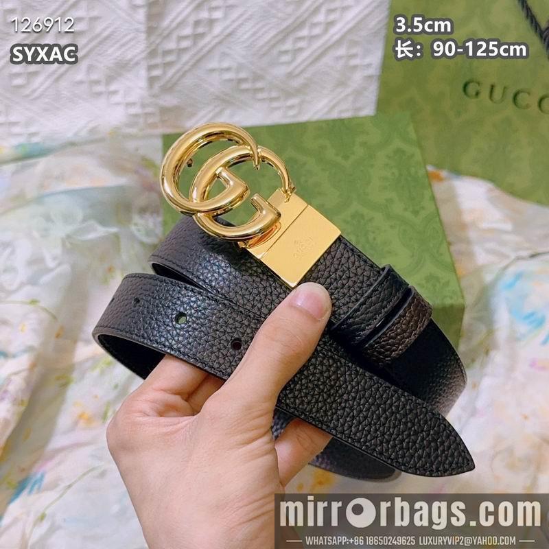 Gucci belt 35mmX90-125cm 8L71