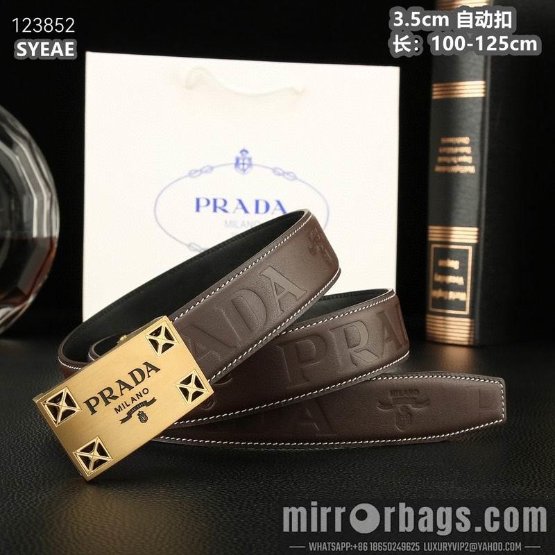 Prada belt 35mmX100-125cm 8L56