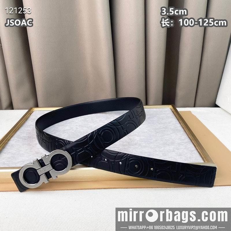 Ferragamo belt 35mmX100-125cm 8L66