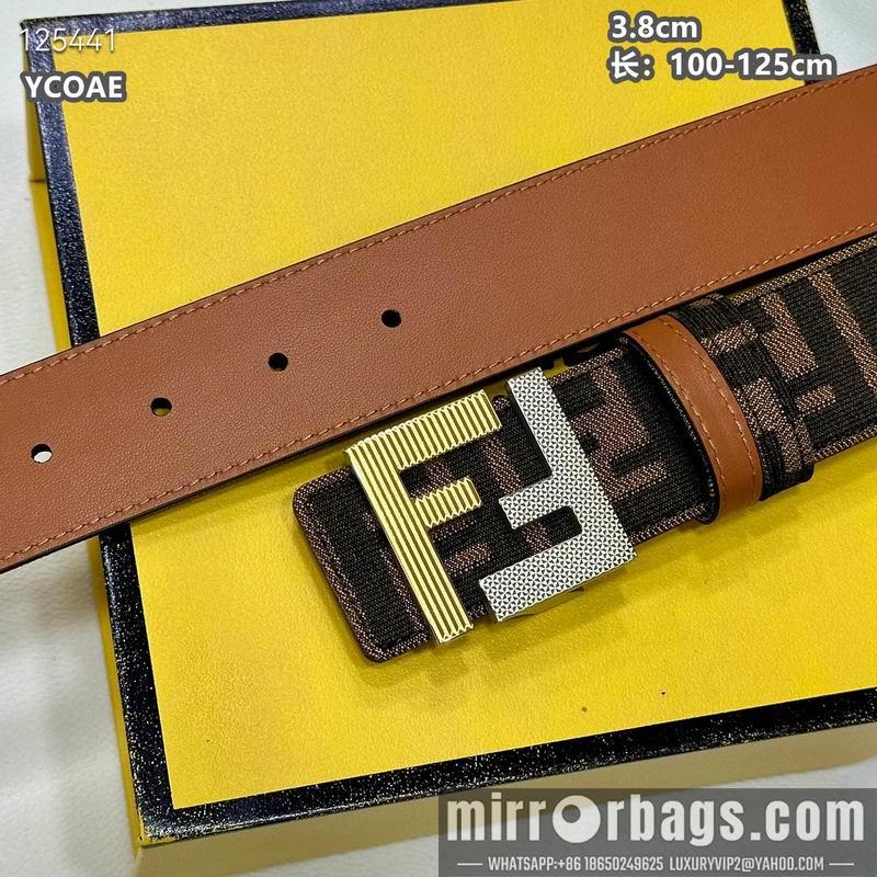 Fendi belt 38mmX100-125cm 8L13