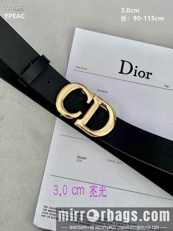 Dior Belt 30mmX90-115cm 8L07