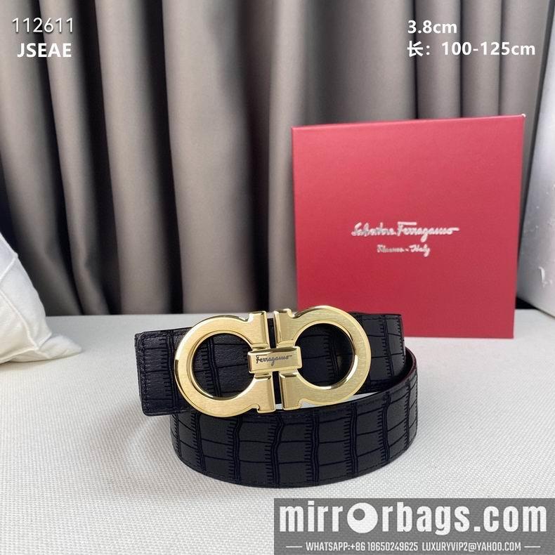 Ferragamo Belt 38mmX100-125cm 8L12
