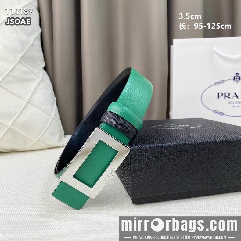 Prada belt 35mmX95-125CM 8L21