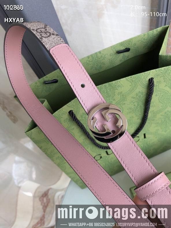 Gucci belt 20mmX95-110cm 8L04