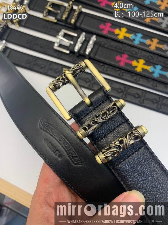 Chrome Hearts belt 38mmX100-125cm 8L25