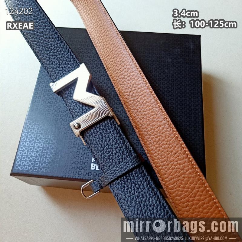 Montlanc belt 34mmX100-125cm 8L13