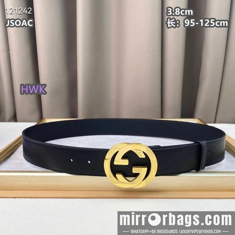 Gucci belt 38mmX95-125cm 8L19