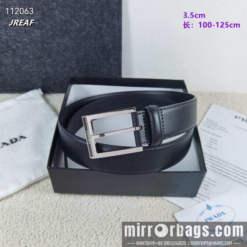 Prada belt 35mmX100-125cm 8L04