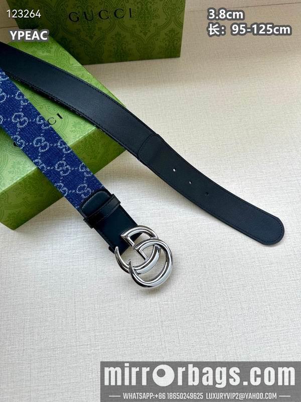 Gucci belt 38mmX95-125cm 8L11