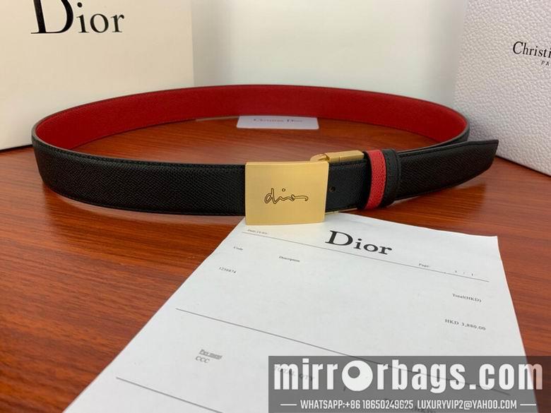 Dior Belt 34mmX95-125cm 7D20