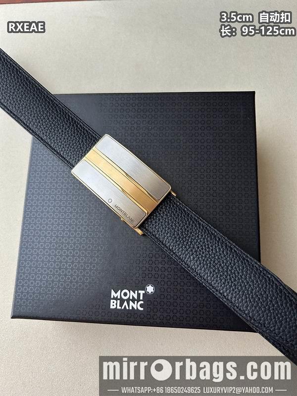Montlanc belt 35mmX100-125cm 8L78