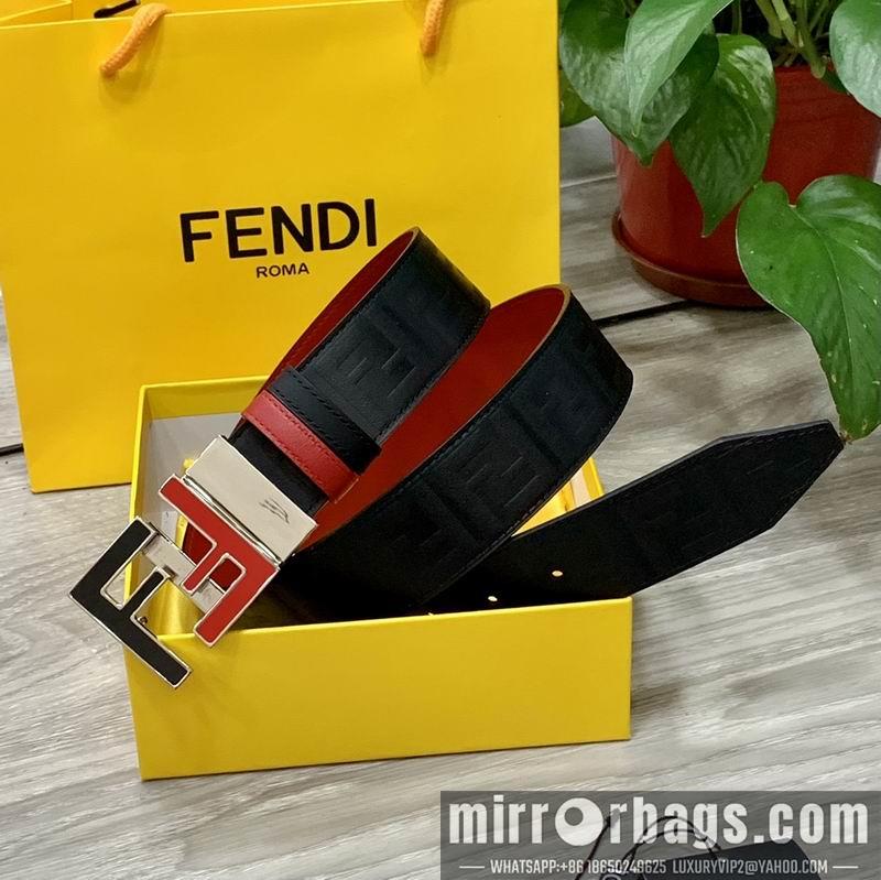 Fendi belt 38mmX95-125cm 7D04