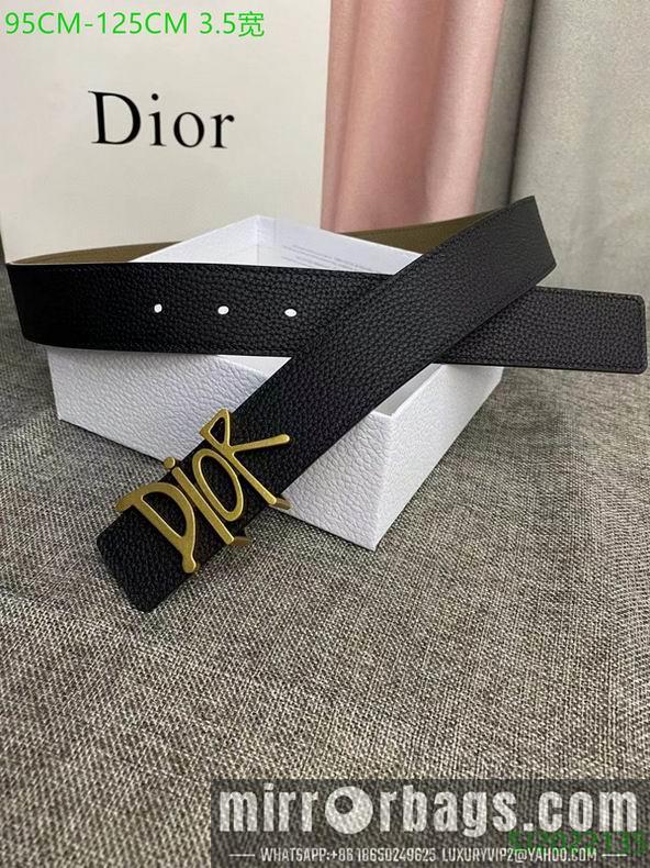 Dior belt 35mmX95-125cm 7D17