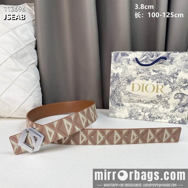 Dior belt 38mmX100-125cm 8L02