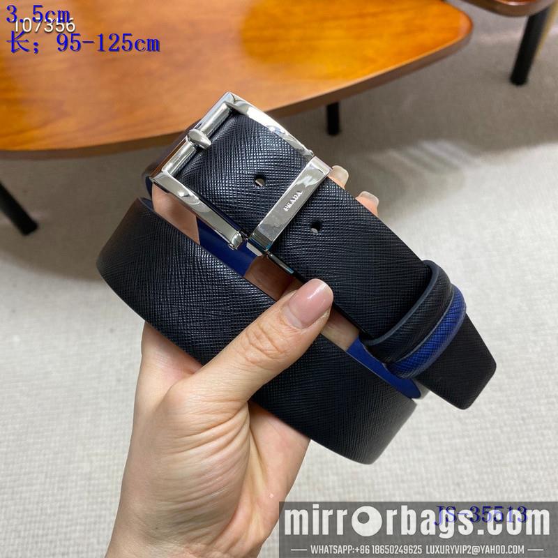Prada belt 35mmX95-125CM 8L01