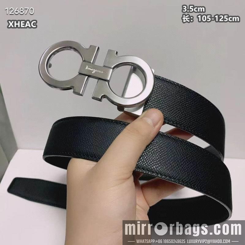 Ferragamo belt 35mmX105-125cm 8L104