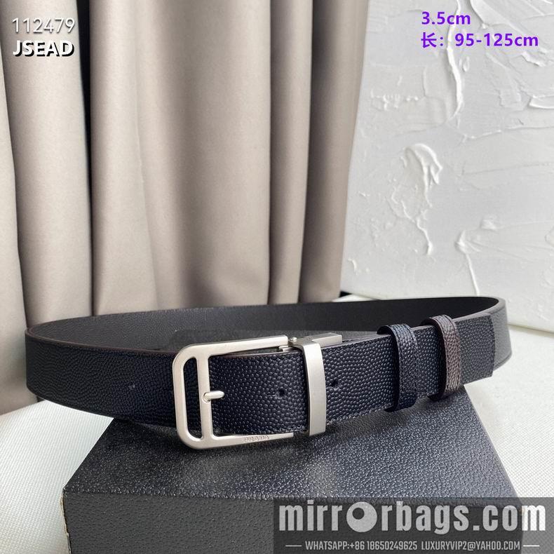 Prada belt 35mmX95-125CM 8L15