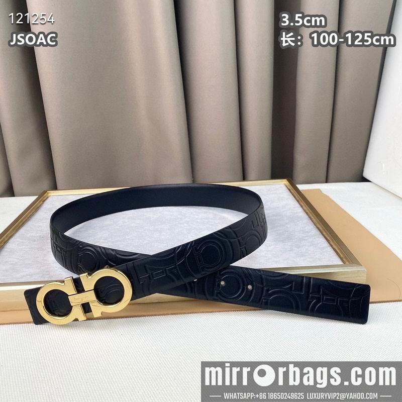 Ferragamo belt 35mmX100-125cm 8L66