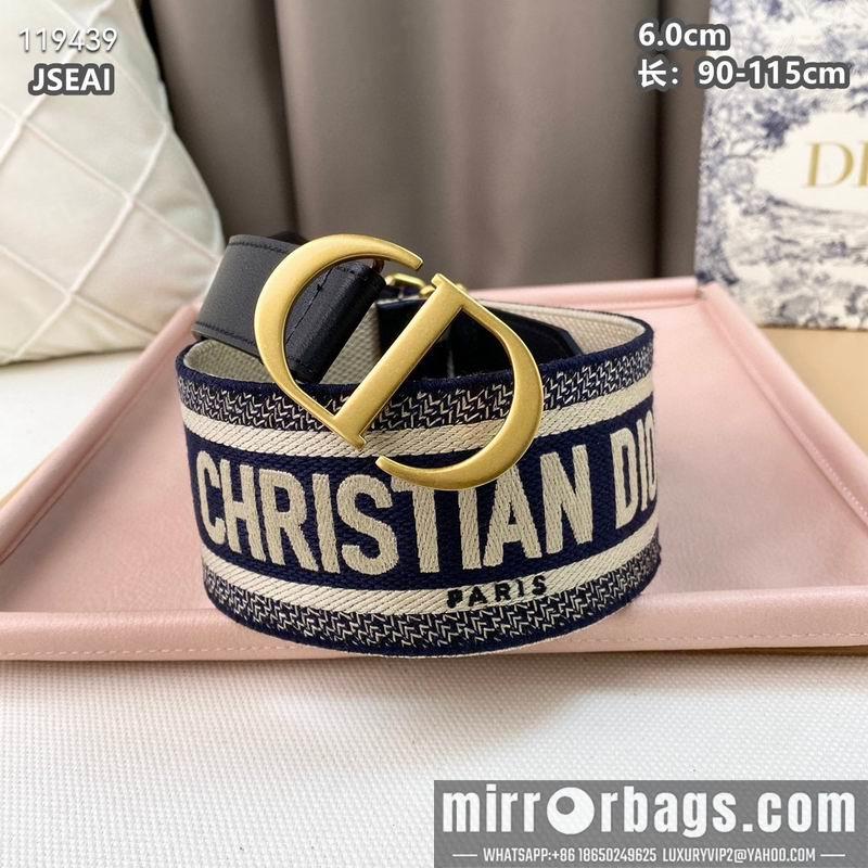 Dior belt 60mmX90-115cm 8L040801
