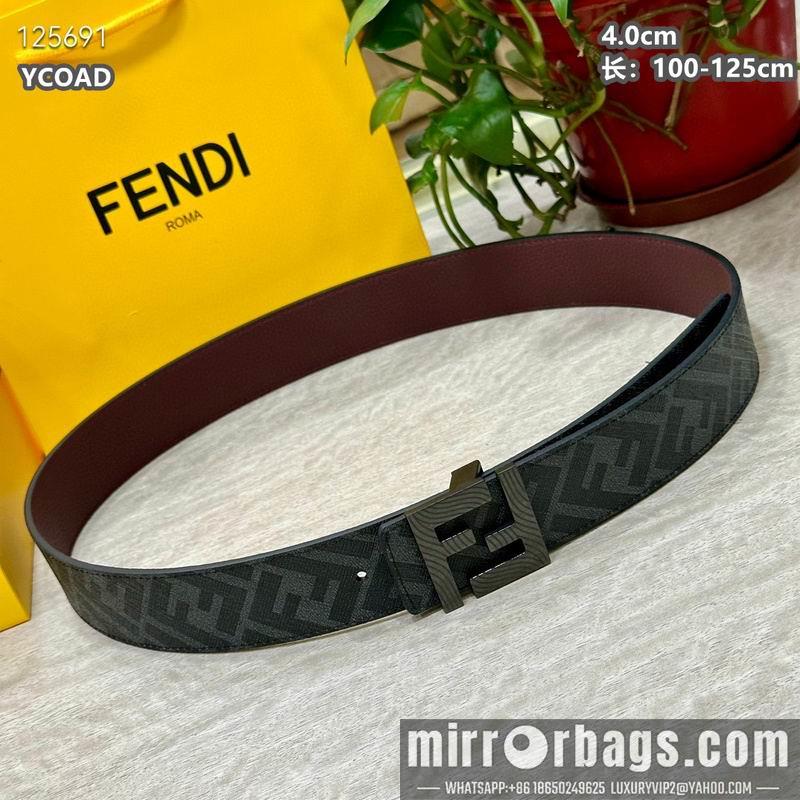 Fendi belt 40mmX100-125cm 8L26