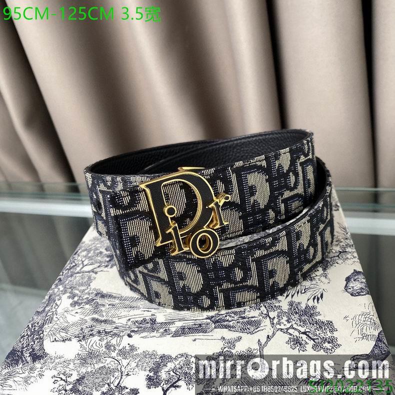 Dior belt 35mmX95-125cm 7D11