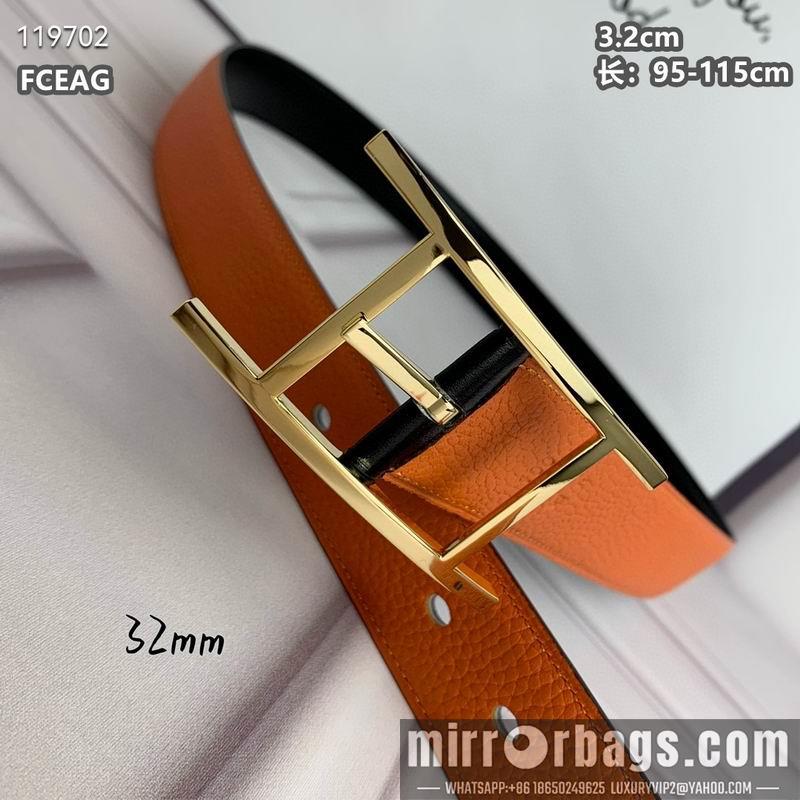 Hermes belt 32mmX95-115cm 8L040802