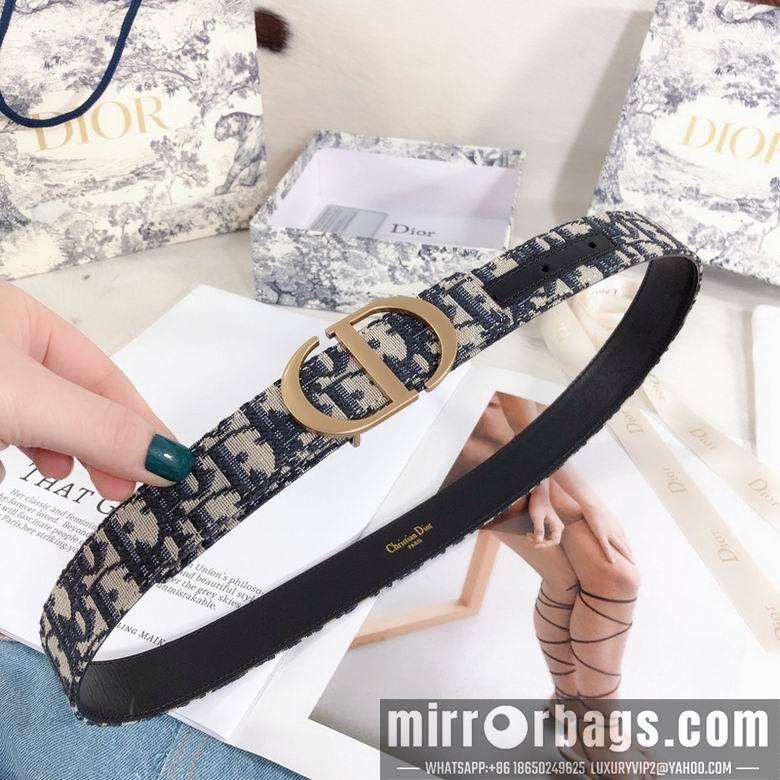 Dior Belt 30mmX95-110cm 7d03