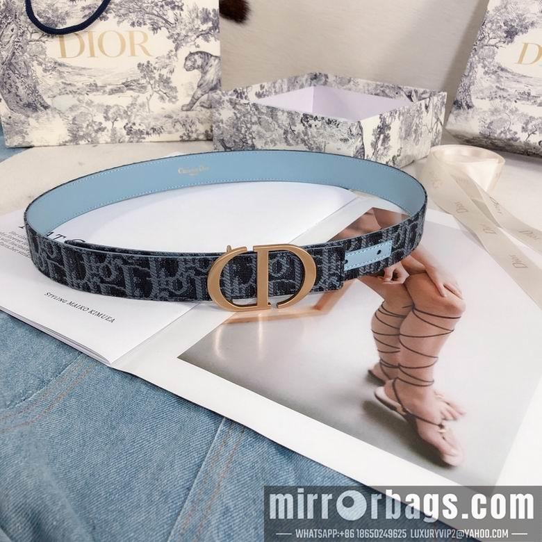 Dior Belt 30mmX95-110cm 7d03