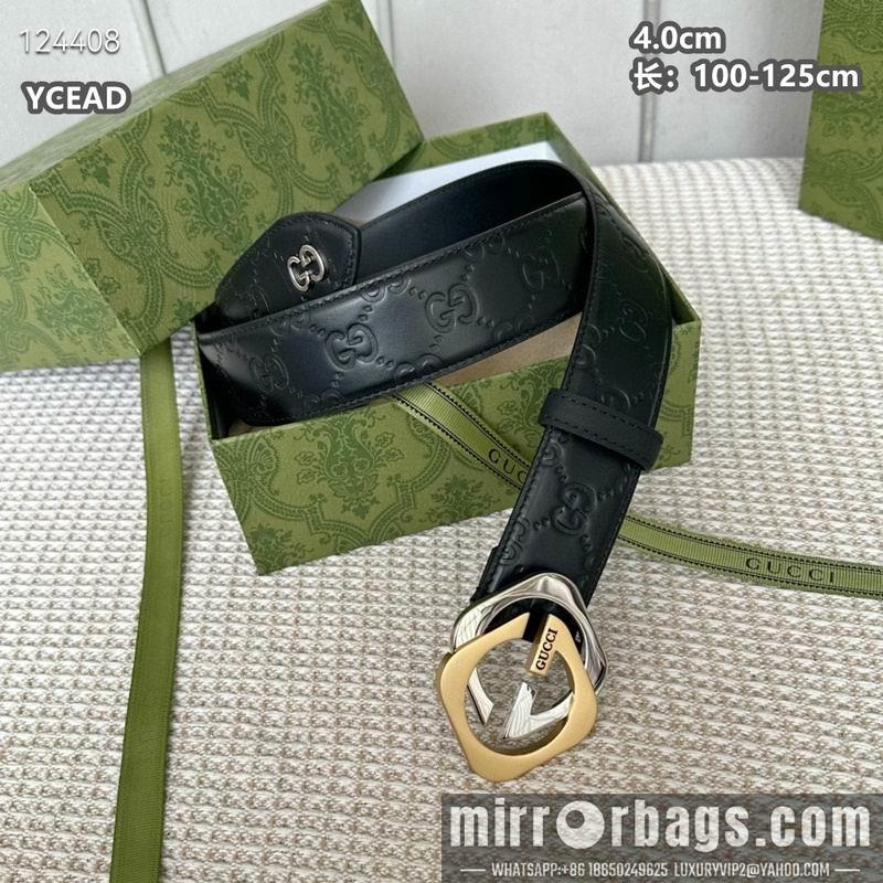 Gucci belt 40mmX100-125cm 8L134