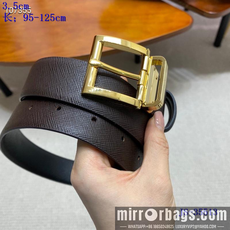 Prada belt 35mmX95-125CM 8L01