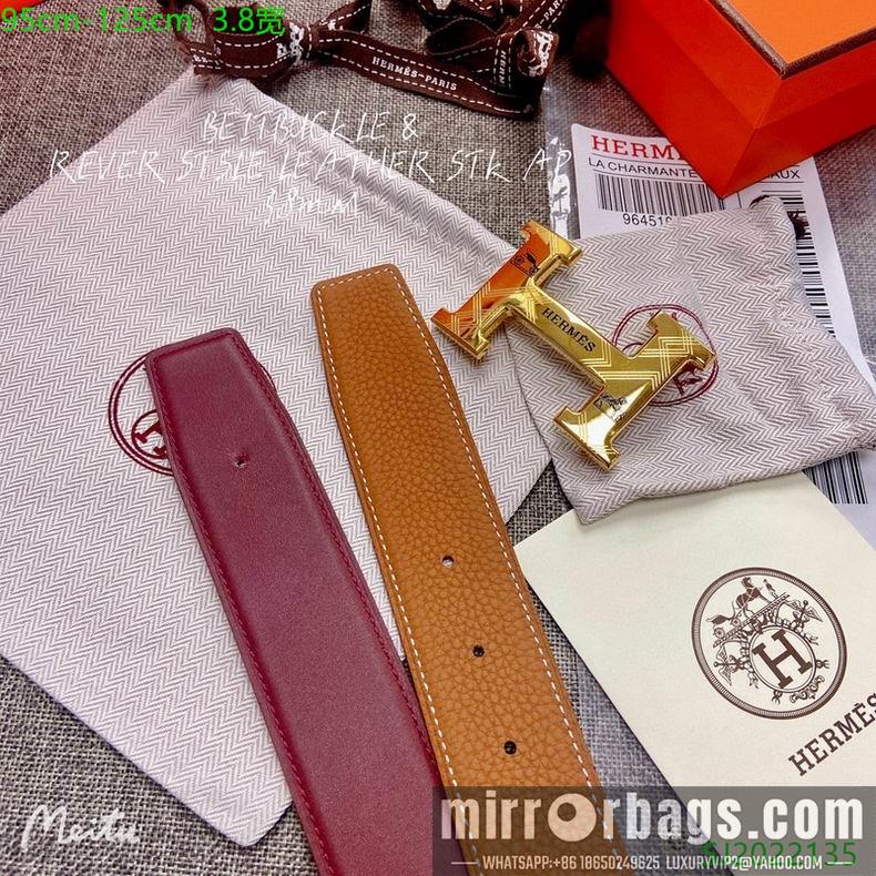 Hermes Belt 38mmX95-125cm 7D119