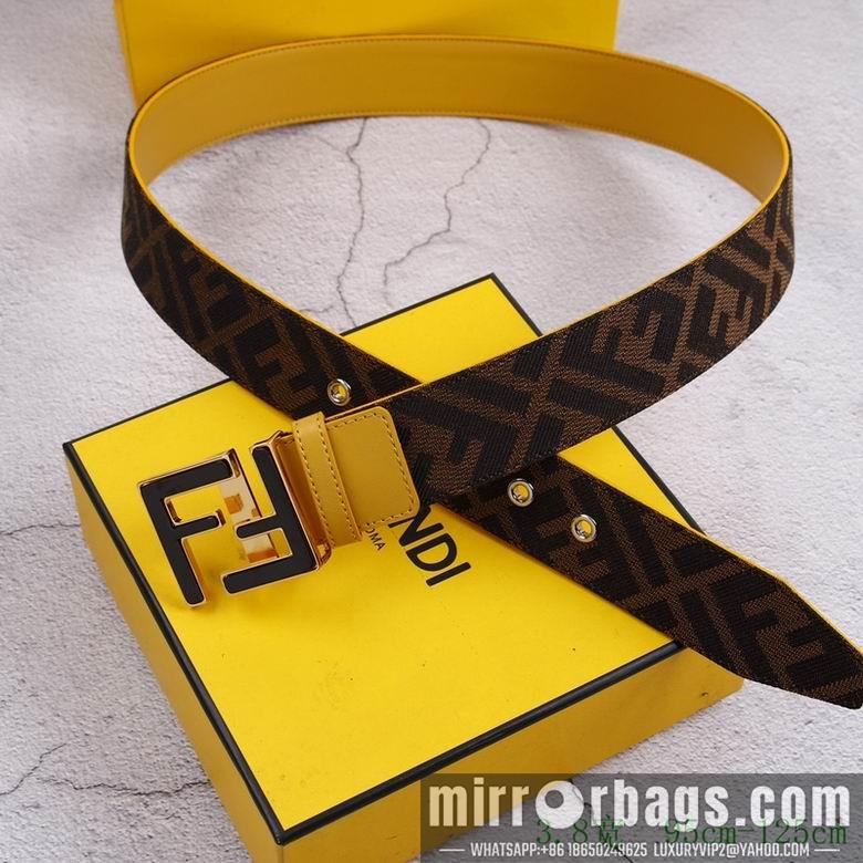 Fendi Belt 38mmX95-125cm 7D118