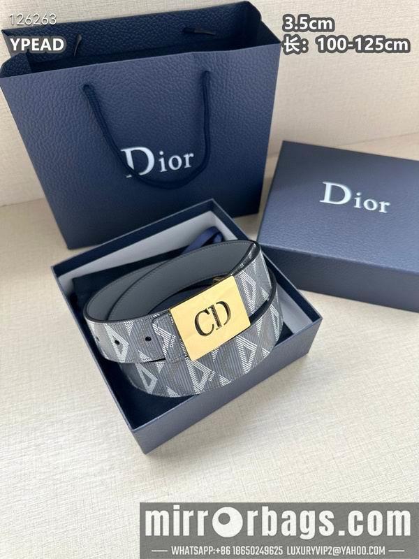 Dior belt 35mmX100-125cm 8L28