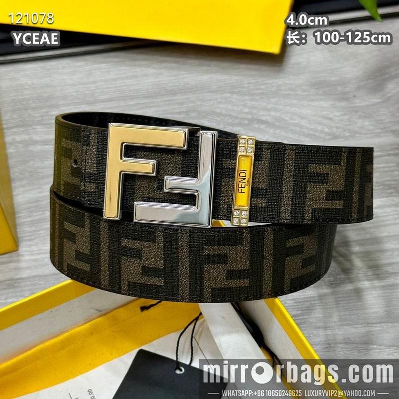 Fendi belt 40mmX100-125cm 8L109