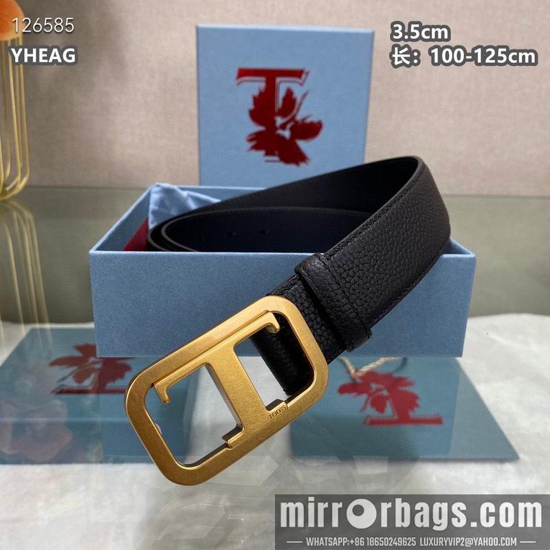 Tod's belt 35mmX100-125cm 8L04