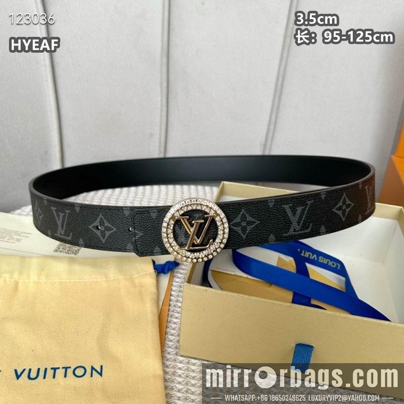 LV belt 35mmX95-125cm 8L18