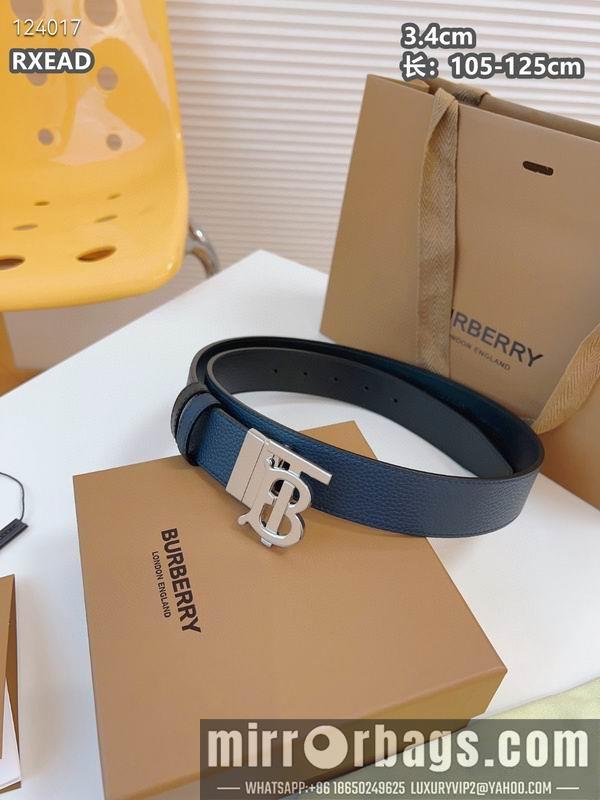 Burberry belt 34mmX105-125cm 8L07