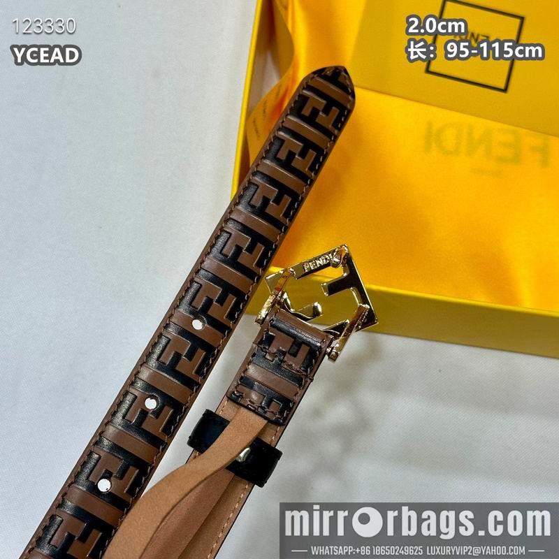 Fendi belt 20mmX95-115cm 8L15