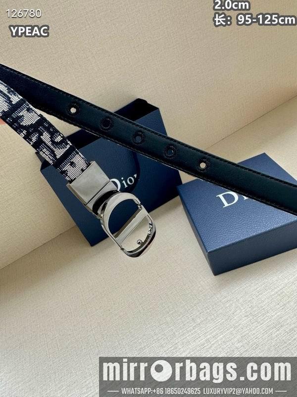 Dior belt 20mmX95-125cm 8L22