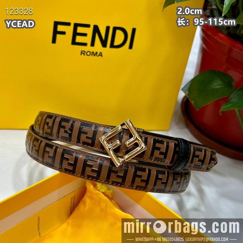 Fendi belt 20mmX95-115cm 8L15