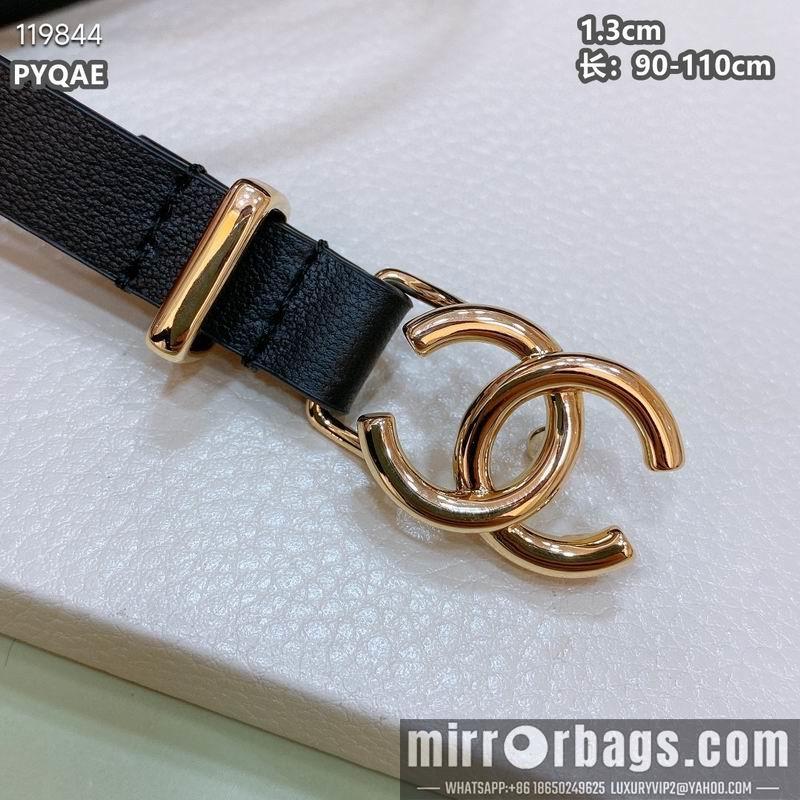 Chanel belt 13mmX90-110cm 8L040801